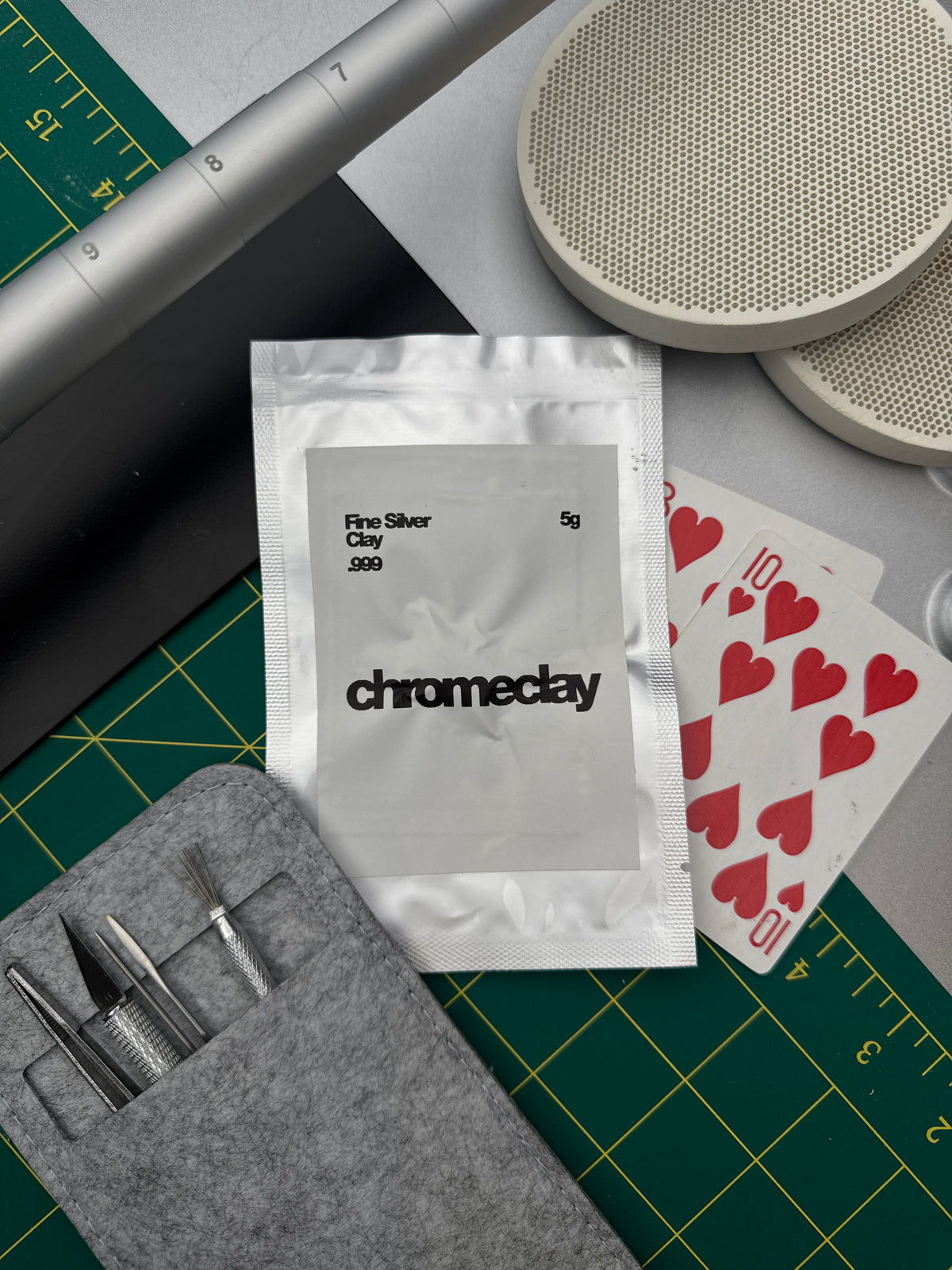 ChromeClay .999 Fine Silver Clay